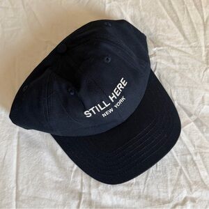 Still Here New York Dad Cap in Navy